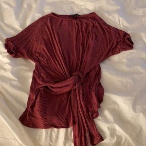 Salmon casual-cute shirt